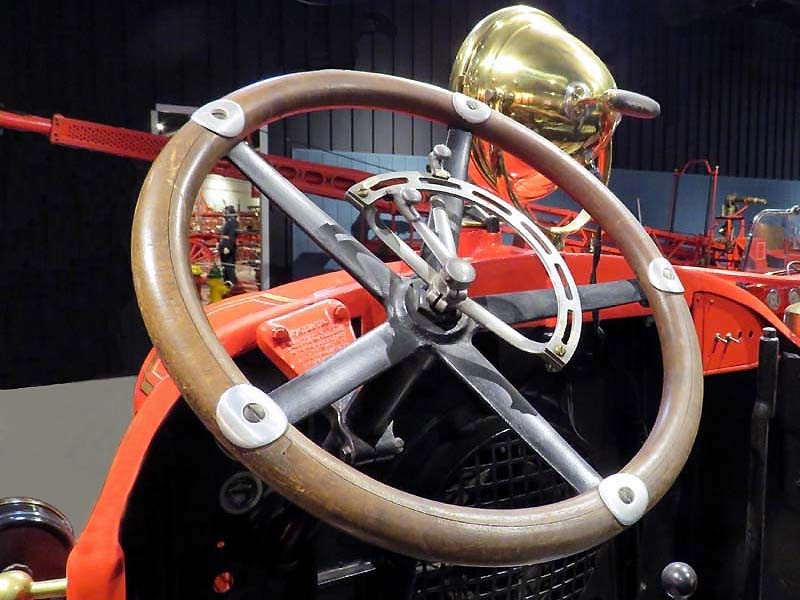 1922 mack   holloway ladder and chemical truck 5