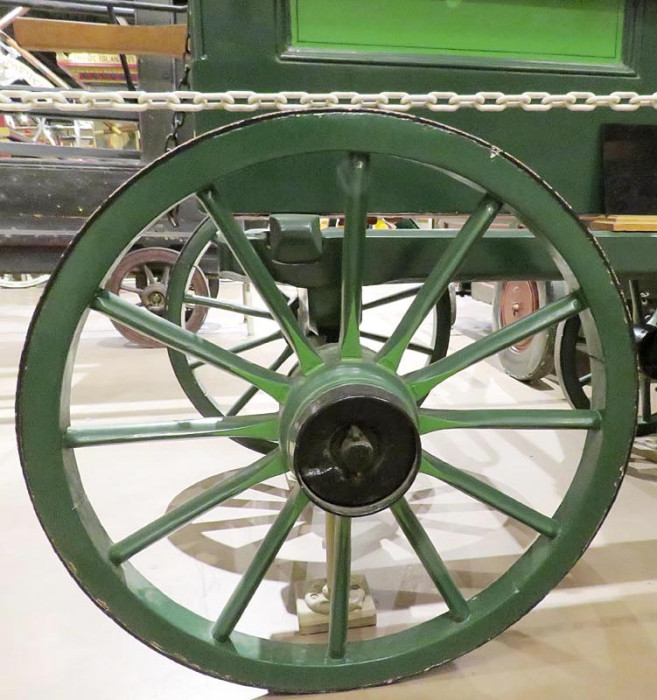 ca. 1750 newshamth size estate engine wheel