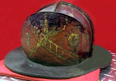 1800s Leather Helmet