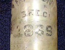 1839 leather helmet front