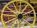 1850 hand drawn hook and ladder wagon 3