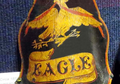 1860 Eagle Leather Helmet Front