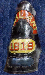 ca. 1860 leather helmet front 800  