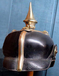 german offic er s fire helmet ca. 1880