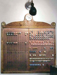 c.1890 baltimore s  fire house control panel