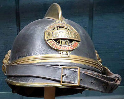 german fistritz volunteer fire brigade ca. 1900
