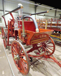 ca. 1900 howe hand drawn pumper 2