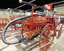 ca. 1900 howe hand drawn pumper 3