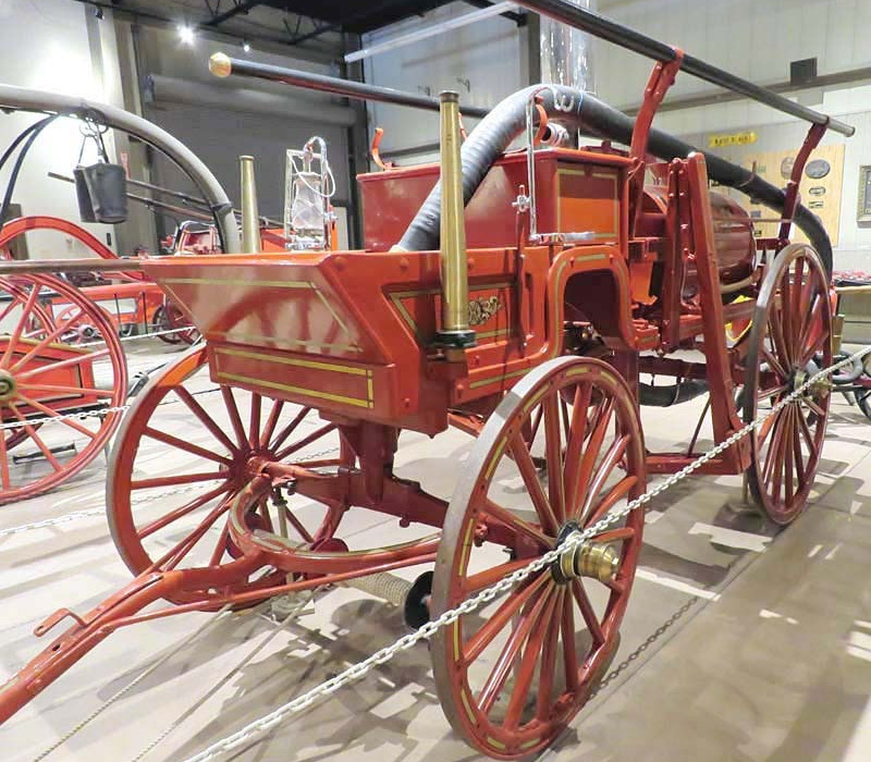 ca. 1900 howe hand drawn pumper 4