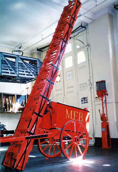 1903 shand mason telescopic fire escape