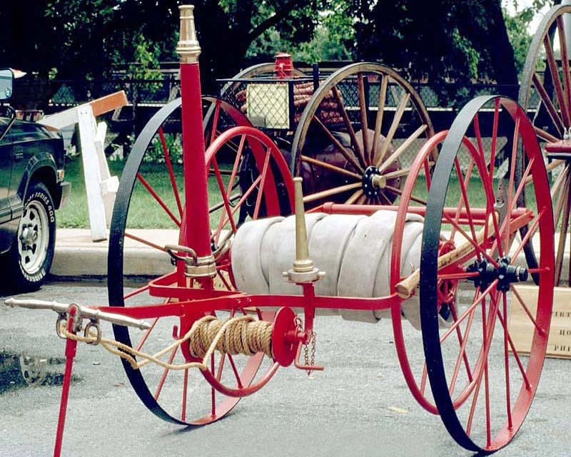 1906 firt   knotts hose cart