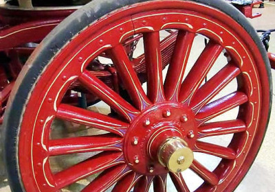 1908 American LaFrance Wheel