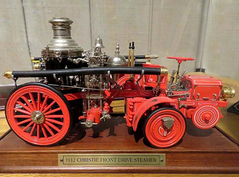 1912 christie front drive steamer inventor s patent model