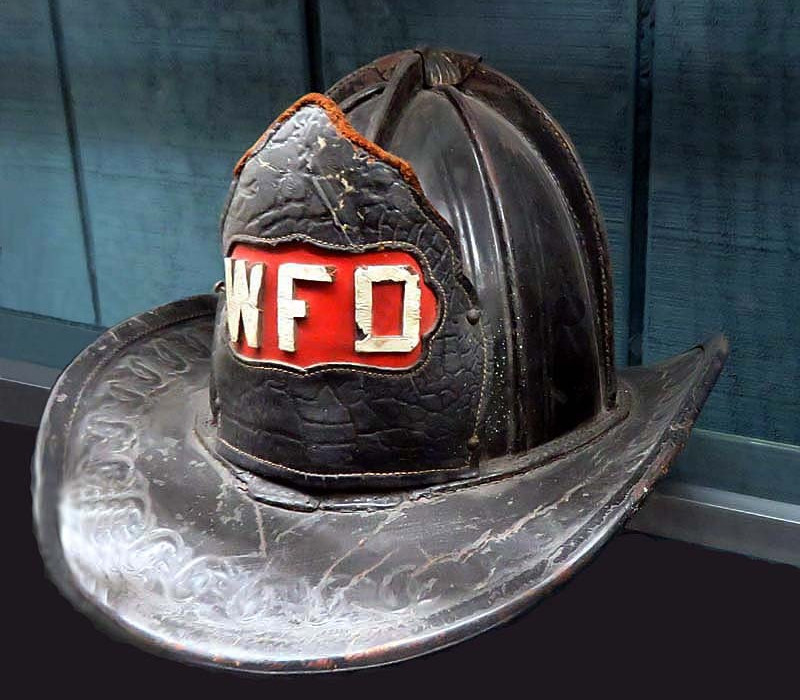 1912 fire helmet