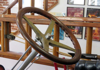 1915 Alf Steering Wheel