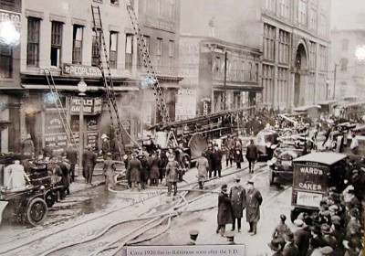 1920s Fire in Baltimore