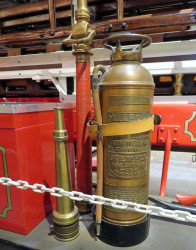1922 mack   holloway ladder and chemical truck 8
