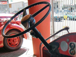 1928 american lafrance steering wheel