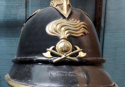 1930 Italy Fire Helmet