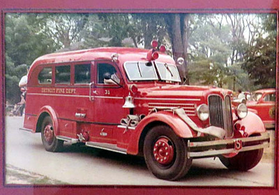 1930s Detroit Fire Department