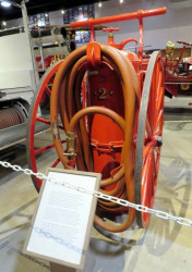 ca. 1930 american la france foamite chemical cart 1