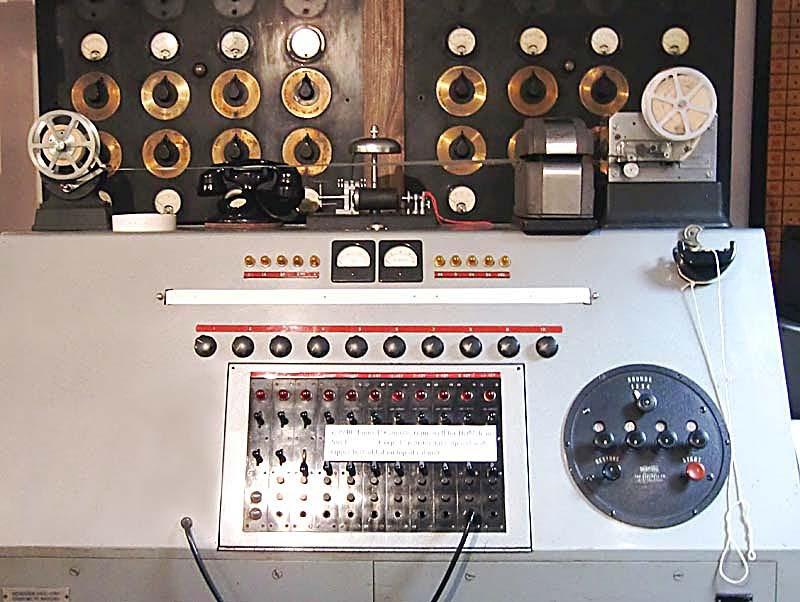 1950 baltimores central  fire alarm control panel