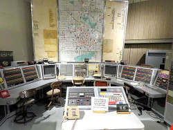 1956 1982 phoenix fire dept. alarm room system