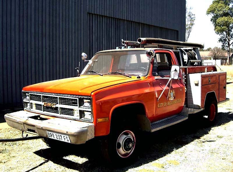 1984 gmc attack vehicle