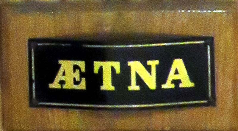 aetna insurance company  harford  conn  est 1819  issued 1850