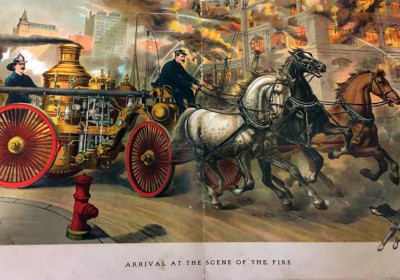 Arriving at the Fire