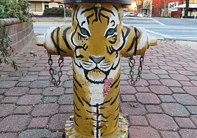 Clemson Tiger Hydrant