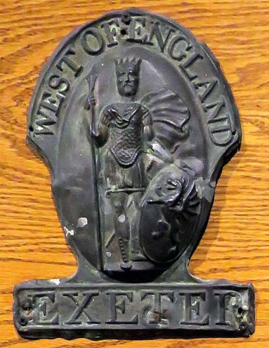 exeter west of england fire mark