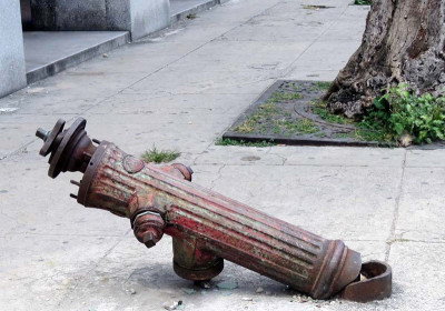 Fallen Hydrant in Havana