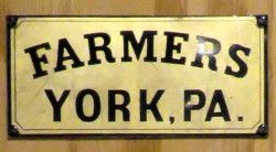 farmers insurance  york  pa. fire mark