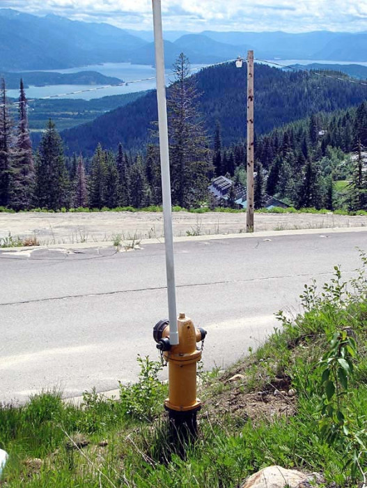 fire hydran t  idaho  snow  country