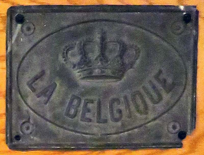 la belgioue fire insurance mark