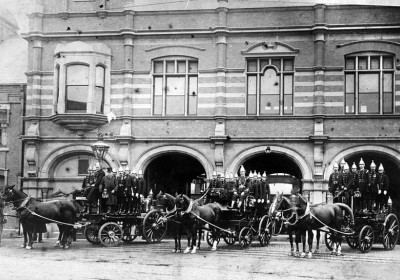 Mid 1800s Fire Station