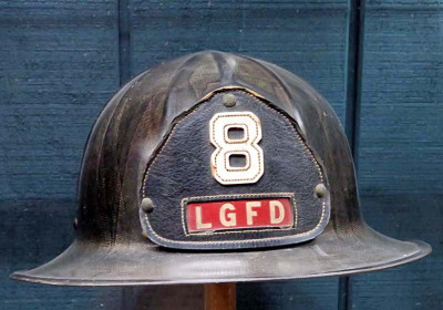 Vintage Fire Helmet