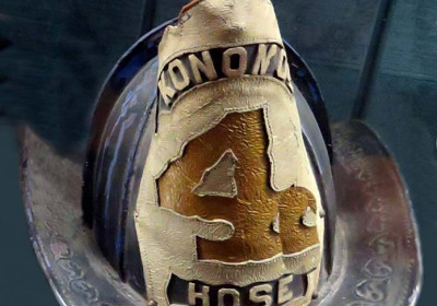 Vintage Fire Helmet