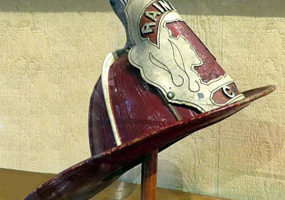 Vintage Fire Helmet