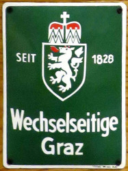 wechselseitige graz est 1828 fire mark